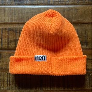 NEFF hunter orange beanie